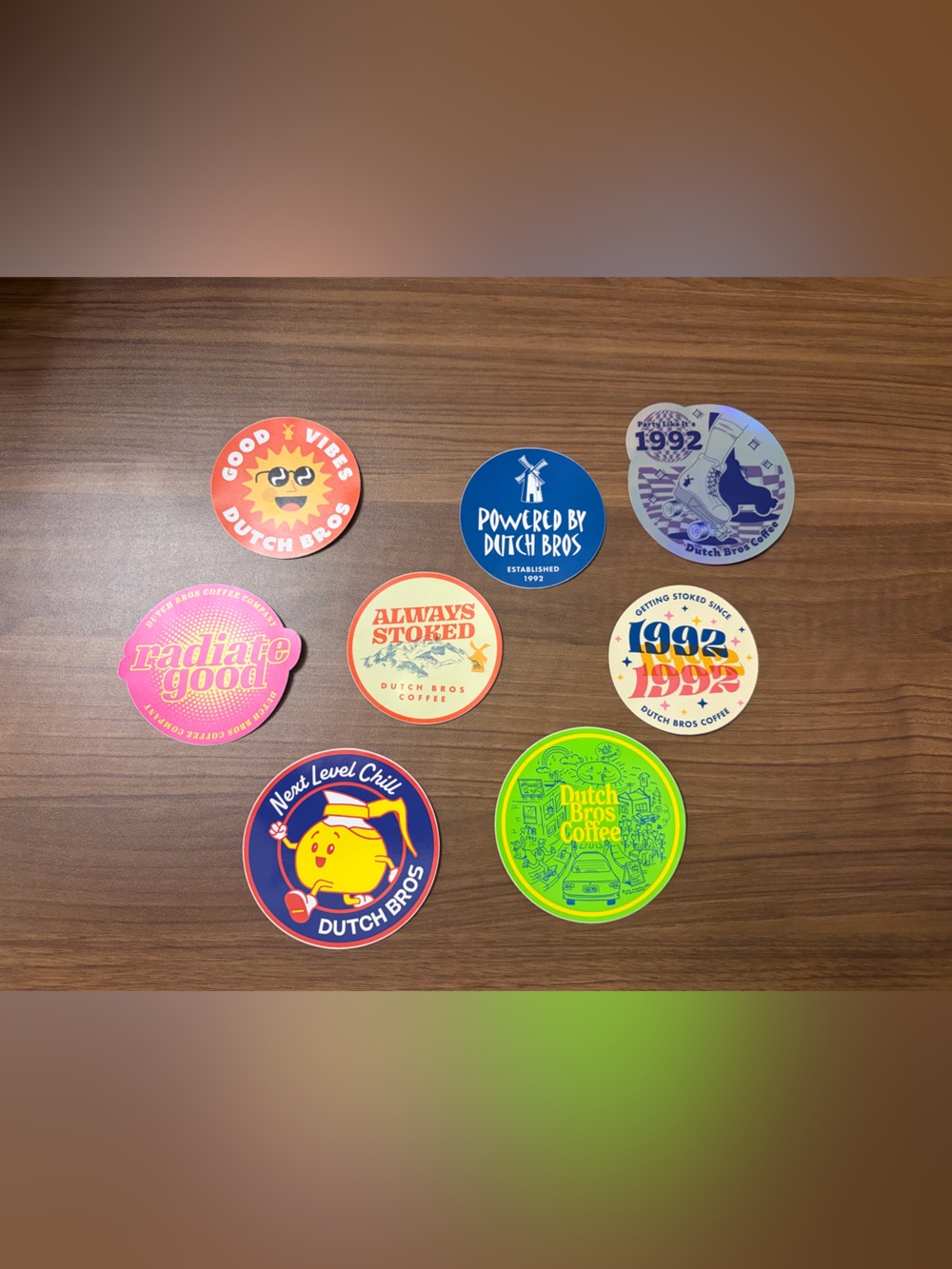 Dutch Bros Sticker Set